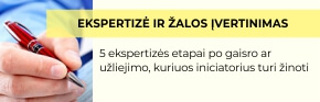 Ekspertizė ir žalos įvertinimas